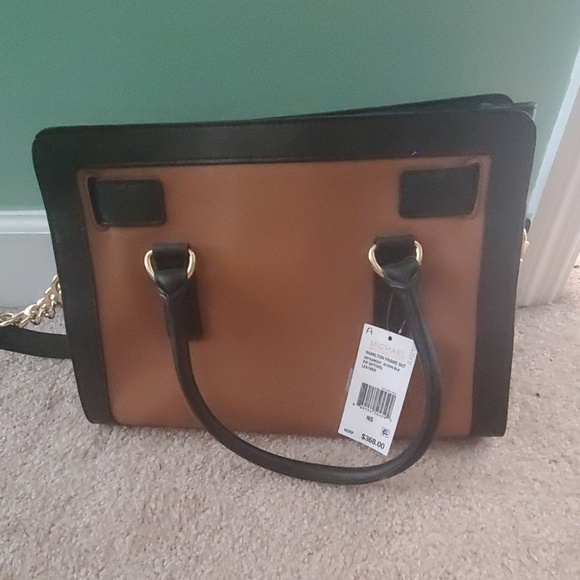 Michael Kors Leather Satchel - Picture 2 of 6